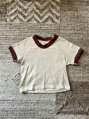 Out From Under Seamless Ringer Tee | Barely Worn